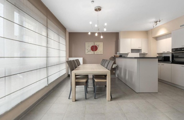 Spacious ground floor apartment for family