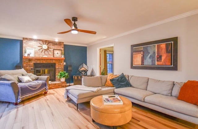 Spacious Home, Fireside Charm