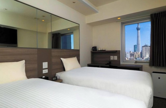 Standard Twin Room Tower View @Hotel Tokyo