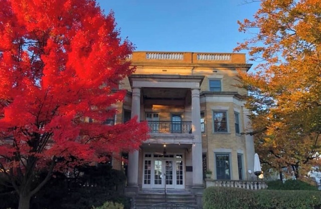 Step back in time at Dery Mansion built in 1917 by the King Of Silk George Dery