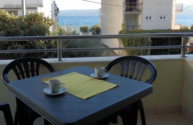 Studio apartment in Duće with Seaview, Balcony, Air condition, WIFI (4173-1)