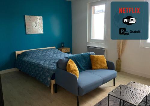 Studio cosy à Évreux - Idéal !