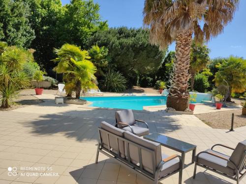 Studio Gîtes des Colombières Piscine & Spa