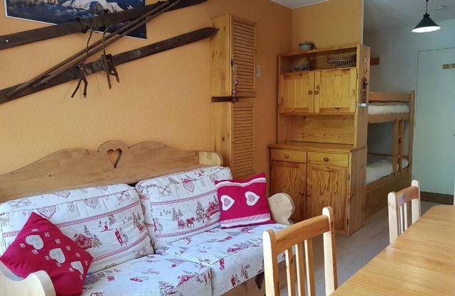 Studio Les Arcs 2000, 1 pièce, 3 personnes - FR-1-411-439