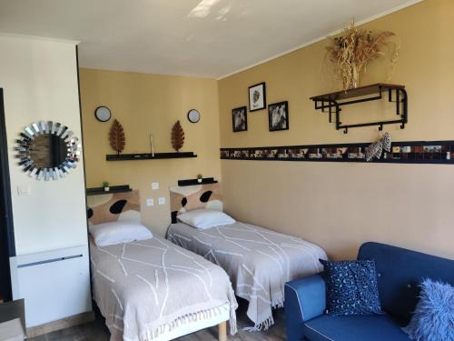 Studio lumineux proche des thermes et du centre-village residence Parc Paradis