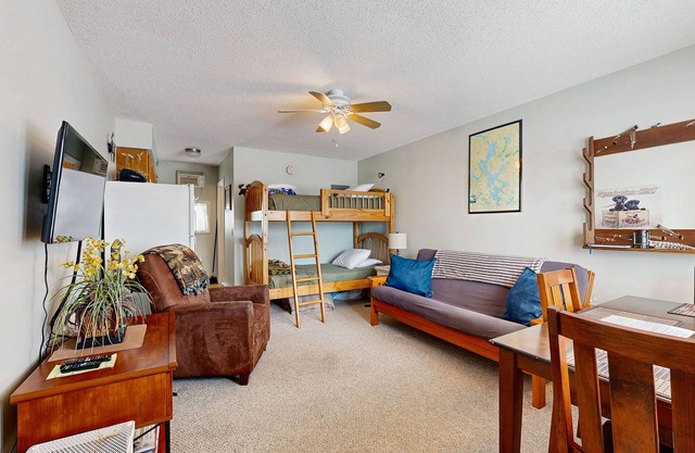 Studio with shared dock & amazing view of Moosehead Lake & Mt. Kineo