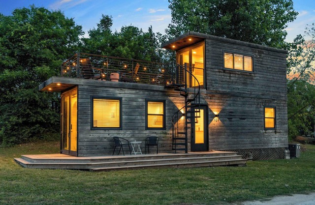 Stunning Container Home with Rooftop Terrace