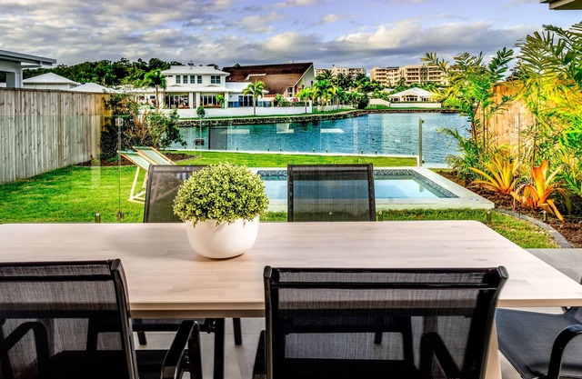 STUNNING NEW VILLA ON BLUE LAGOON WITH PLUNGE POOL