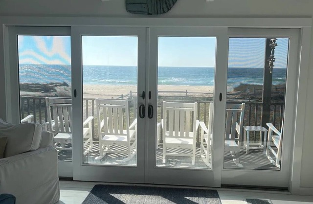 Stunning, pristine oceanfront house in Madaket. Surrounded by conservation land.