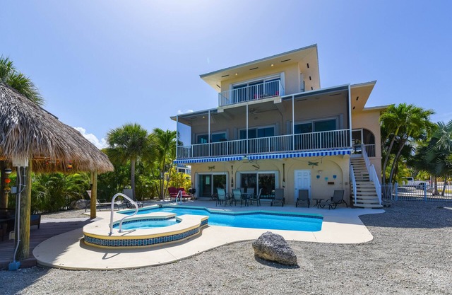 Summer Month's Just Opened Up! Canal Front Pool Home in Summerland Key
