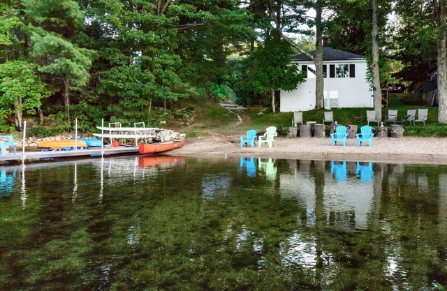 Summers in Maine.nWhip O'Will Lake House on Sabbathday Lake in New Gloucester