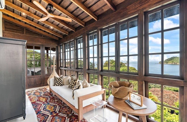 Sumptuous Ocean-View Home with Pool at Las Catalinas