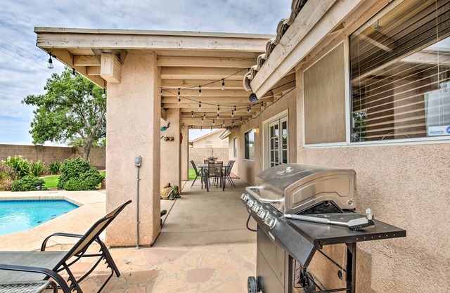Sunny Yuma Retreat w/Private Pool & Grill!