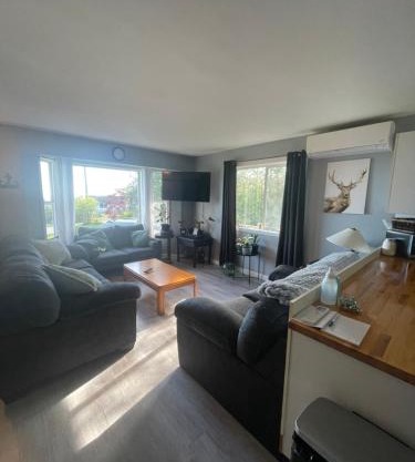 Sunrise Mountain view Skidegate House