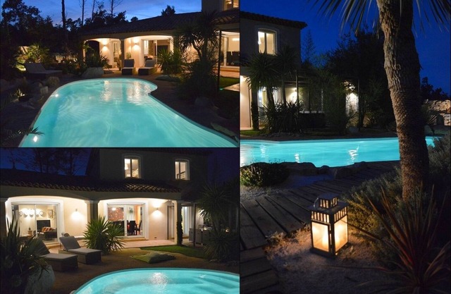 Superb villa with all comforts, not overlooked, swimming pool, garden, center of Provence