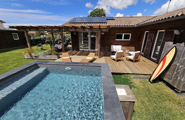 Superbe Villa Avec Piscine à 9km de L'océan