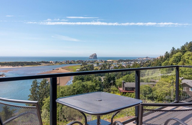 Sweeping Panoramic Ocean/River Views at this Pet Friendly Home, Community Pool