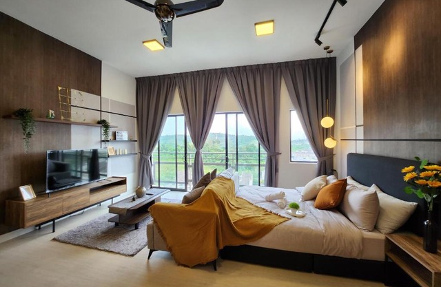 Taman Equine Comfy Studio#Greenery View#4 pax#Aeon Mall