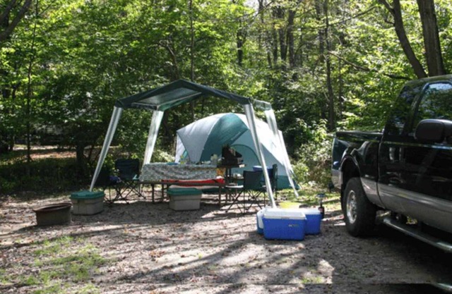 Tent and Tear Drop Electric site 14