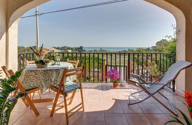 Terrace on the Mediterranean