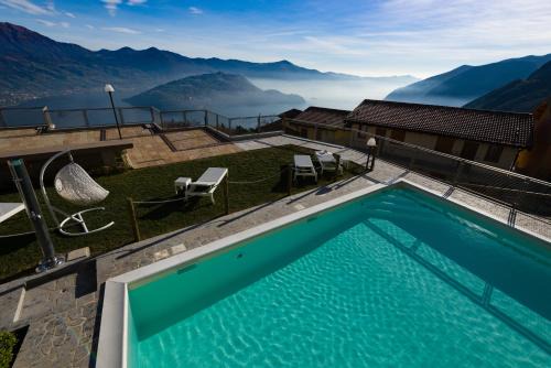 Terrazza a Lago - Condo modern two-storey flat with pool and terrace