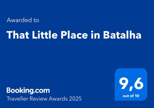 That Little Place in Batalha
