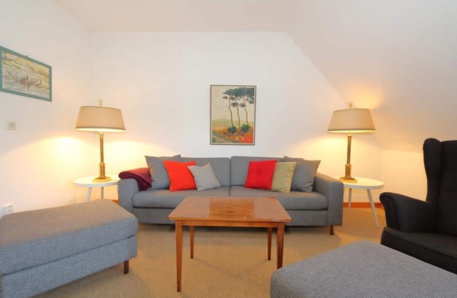 The apartments "Wattblick" directly on the Braderuper Heide.
