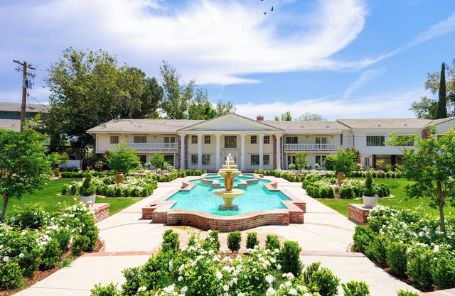 The Grand Estate nestled along the serene banks of the Kern River