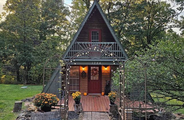 The Grape Escape - A-Frame Cabin
