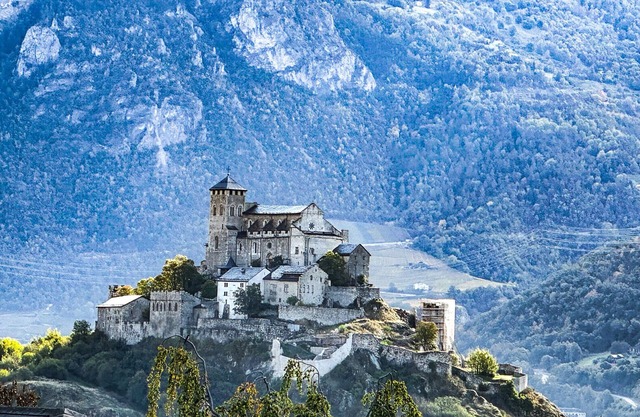 The Majestic-Exclusive view of Sion-Swiss Alps