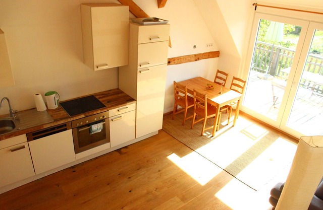 The middle apartment, 45sqm, balcony, 2 bedrooms, max. 6 persons