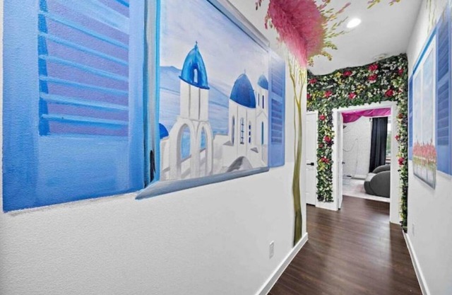 The PiinK Flamingo InstaWorthy Murals HotTub