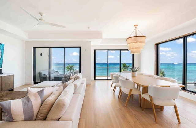 The Sands #3: New 7 Mile Beach Condo w/Rooftop Pool + Designer Interiors