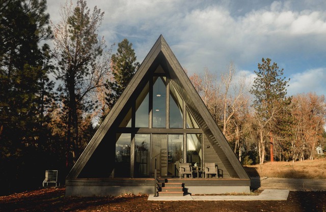 The Sapphire A-Frame in Stevensville, Montana