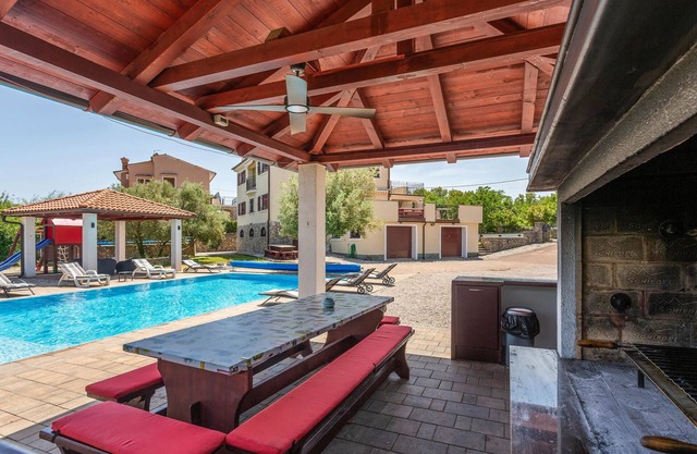 This charming vacation home is located in a small village in the middle of the island of Krk.
