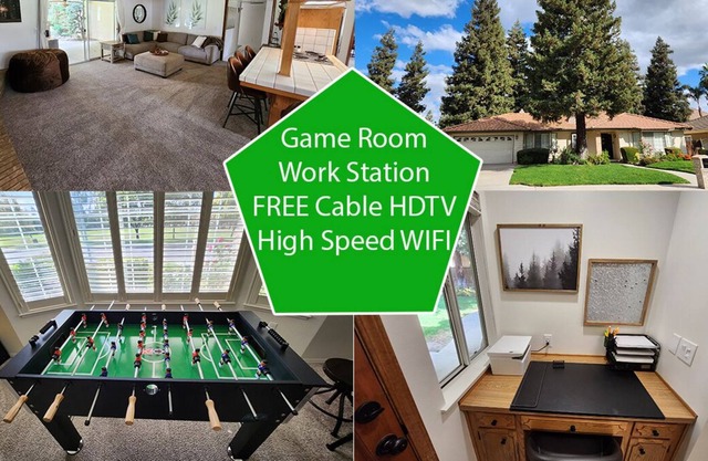 This house is a 3 bedroom(s), 2 bathrooms, located in Fresno, CA.