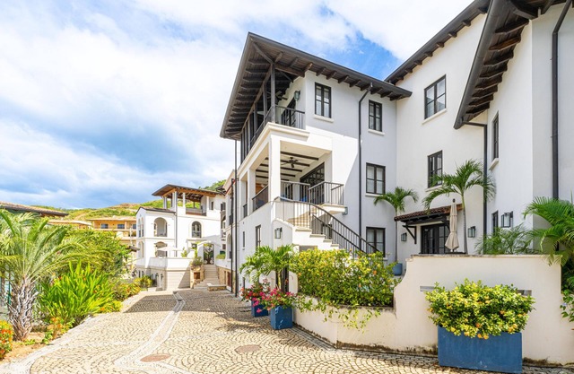 This luxury home features a private pool and stunning ocean views