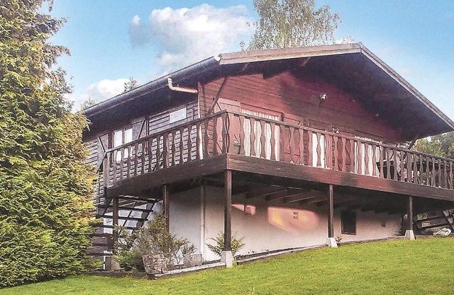 This vacation home is located in Gouvy in the High Ardennes.