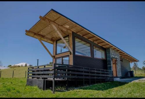 Tiny House Licarayén con Tinaja caliente