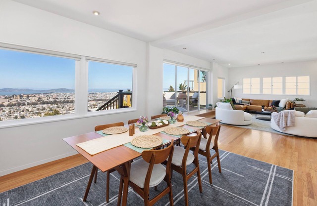 Top of SF Home with Panoramic City Views