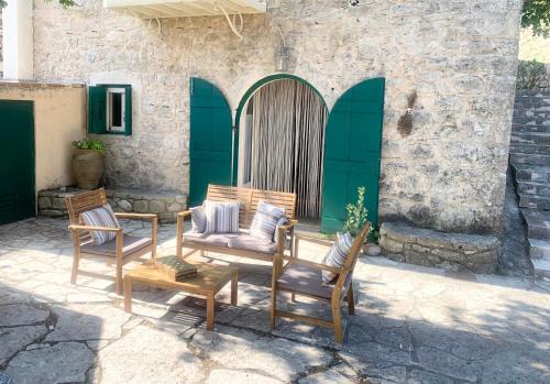 Traditional Stonehouse at Prementinos Village Lefkada