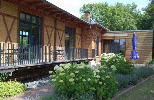 Train station Langenbieber - Holiday cottage