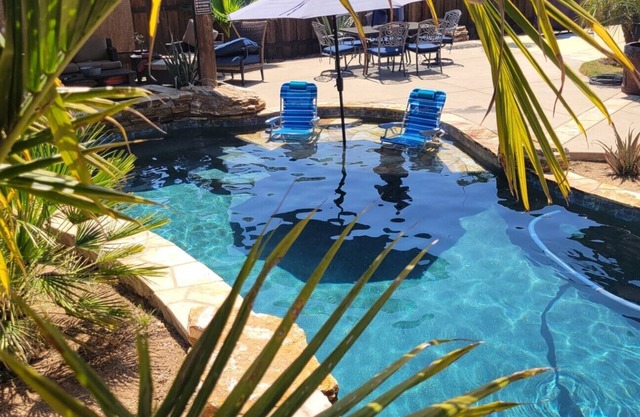 Tranquil oasis in San Diego. Private home with resort style pool and spa.