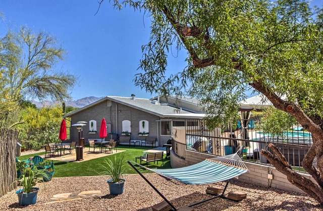 Tucson Desert Oasis with Private Pool + Hot Tub!