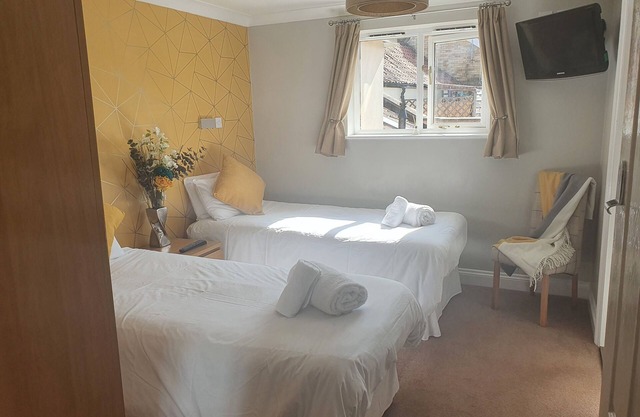 Twin room at The Nags Head