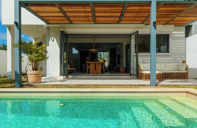 Two bedroom villa with pool for your perfect holiday in Mauritius.