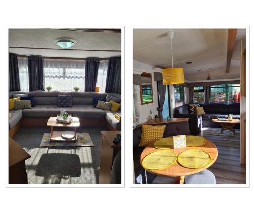 Unique Caravan with Outdoor Space