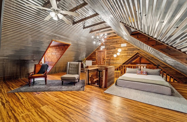 Unique Farmhouse + Tiny House Country Escape