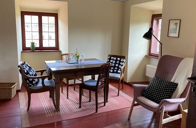 Unique vacation apartment with a view over the monastery grounds and the romantic garden (60sqm)