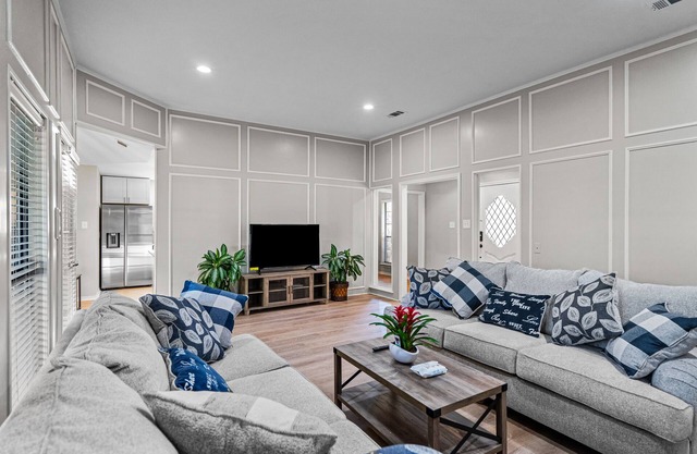 Updated and centrally located home with attached garage.
